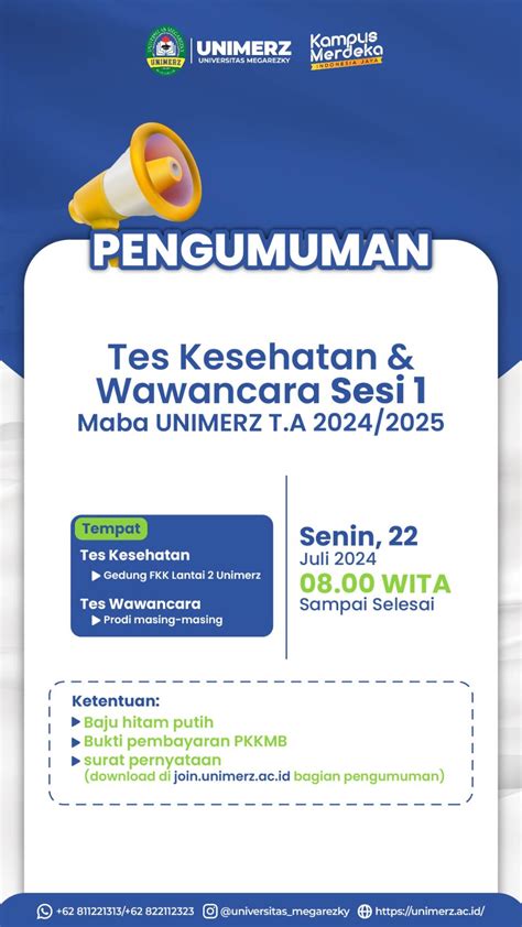 Jadwal & Nama Peserta Seleksi Profesi Apoteker UNIMERZ Gel .